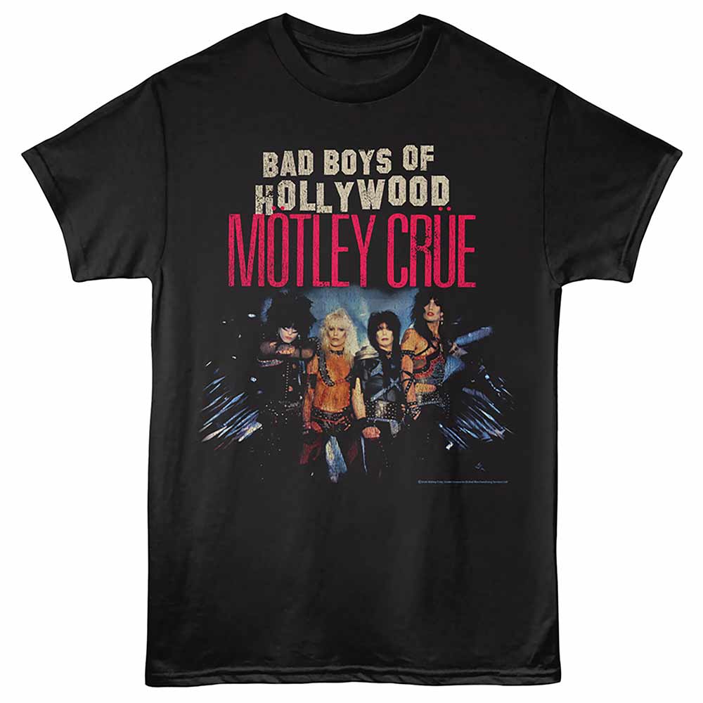 Motley Crue - Motley Crue Bad Boys of Hollywood T-Shirt