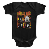 Thumbnail for MOTLEY CRUE-FIRE AND WIRE-BLACK INFANT S/S BODYSUIT