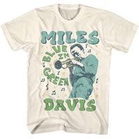 Thumbnail for MILES DAVIS-MILES DAVIS BLUE IN GREEN-NATURAL ADULT S/S TSHIRT