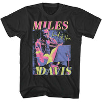Thumbnail for MILES DAVIS-MILES DAVIS VIBRANT TRICOLOR-SMOKE ADULT S/S TSHIRT