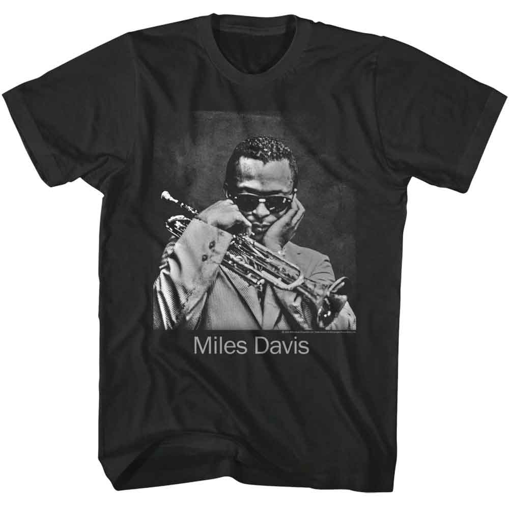 MILES DAVIS-MILES DAVIS ROUND ABOUT MIDNIGHT PHOTO-SMOKE ADULT S/S TSHIRT