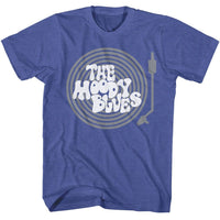 Thumbnail for MOODY BLUES-MOODY BLUES RECORD PLAYER-ROYAL HEATHER ADULT S/S TSHIRT