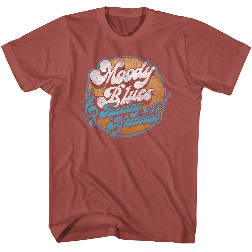 MOODY BLUES-MOODY BLUES TUESDAY AFTERNOONS-TERRACOTTA ADULT S/S TSHIRT