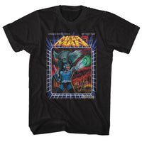 Thumbnail for MEGA MAN-MEGAWOAH-BLACK ADULT S/S TSHIRT