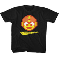 Thumbnail for MEGA MAN-MEGA MAN MEGA O LANTERN-BLACK TODDLER S/S TSHIRT