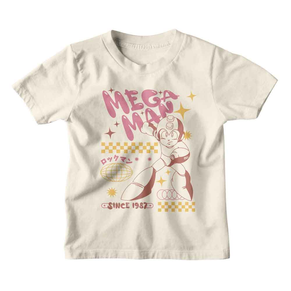 Mega Man - Bubble Letters Youth T-Shirt