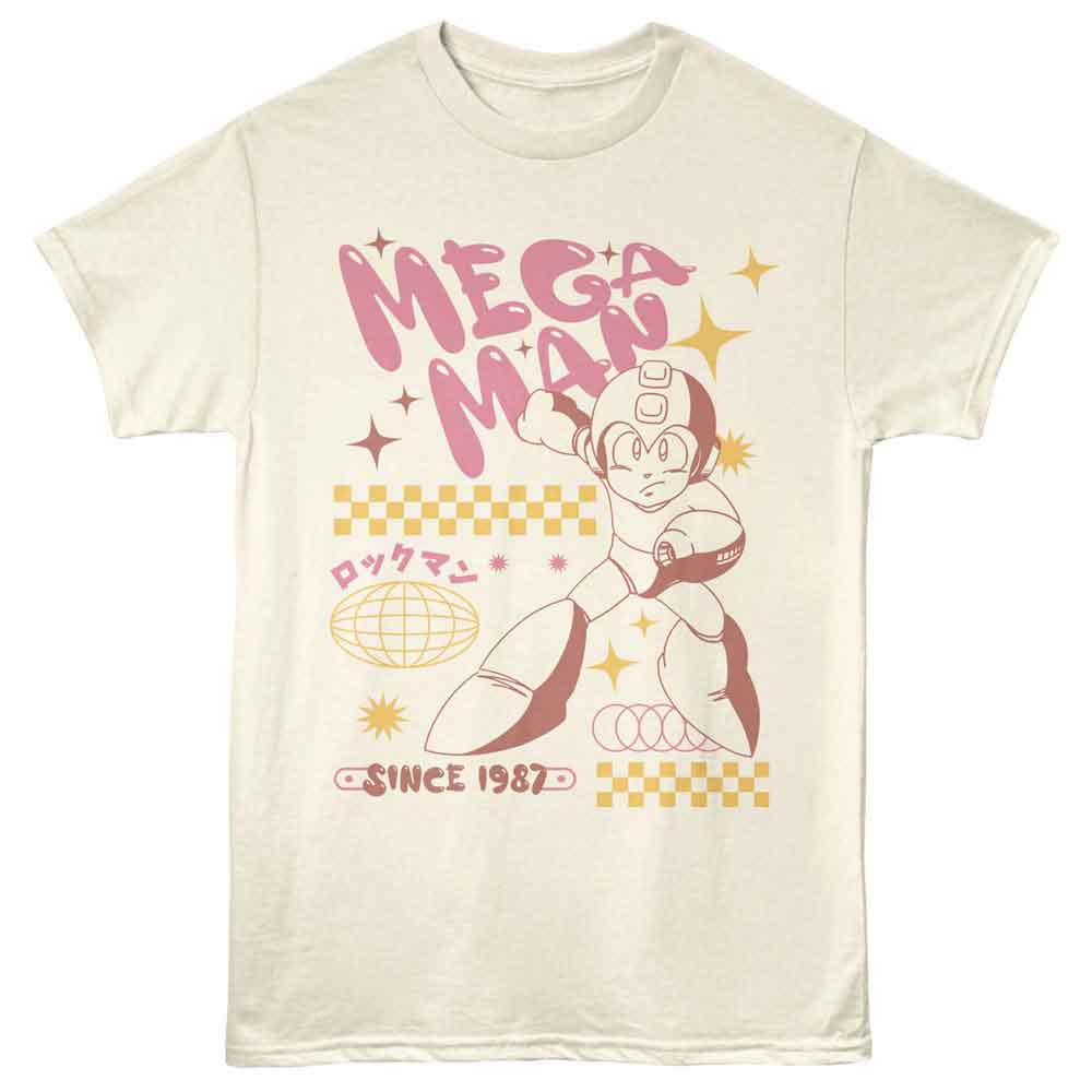 Mega Man - Bubble Letters T-Shirt