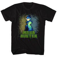 Thumbnail for MEGA MAN-MEGA BUSTER-BLACK ADULT S/S TSHIRT