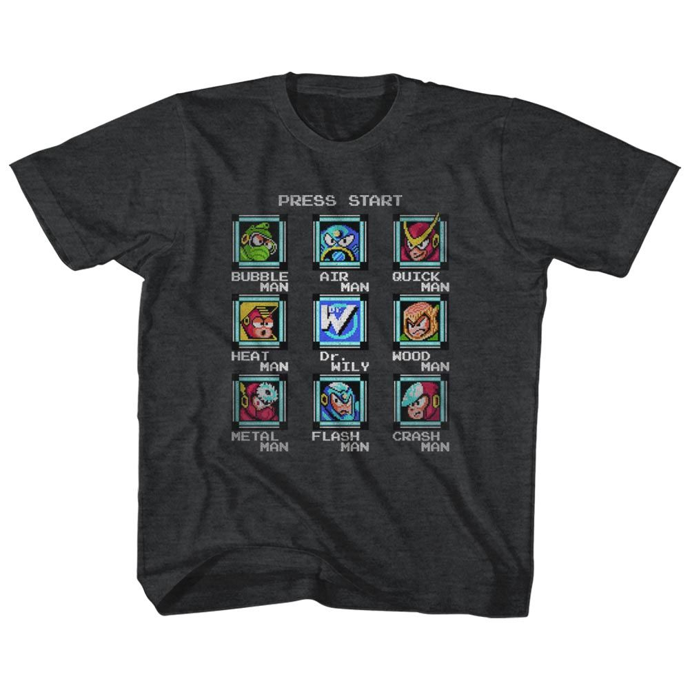 MEGA MAN-STAGE SELECT-VINTAGE SMOKE YOUTH S/S TSHIRT
