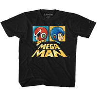 Thumbnail for MEGA MAN-BOXY-BLACK YOUTH S/S TSHIRT