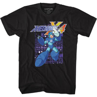 Thumbnail for MEGA MAN-MEGAMAN X4 DIGITAL-BLACK ADULT S/S TSHIRT