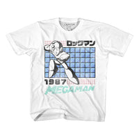 Thumbnail for MEGA MAN-MEGAMAN 87-WHITE YOUTH S/S TSHIRT