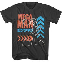 Thumbnail for MEGA MAN-ARROWS-SMOKE ADULT S/S TSHIRT