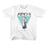 Thumbnail for MEGA MAN-MEGAMAN INCOMING-WHITE YOUTH S/S TSHIRT