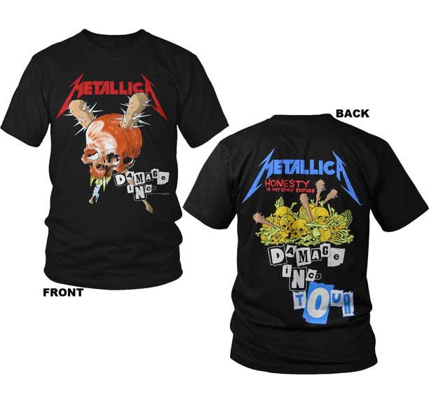 DAMAGE INC. TOUR MENS T-SHIRT