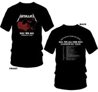 Thumbnail for KILL EM ALL TOUR MENS T-SHIRT
