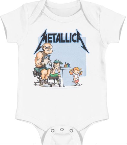 Metallica Inked Onesie