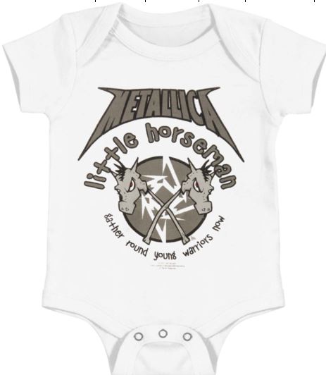 Metallica Little Horseman Onesie (ON SALE)