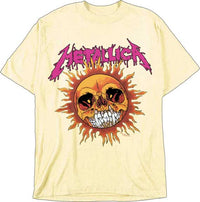 Thumbnail for FIRE SUN PALE YELLOW MENS T-SHIRT