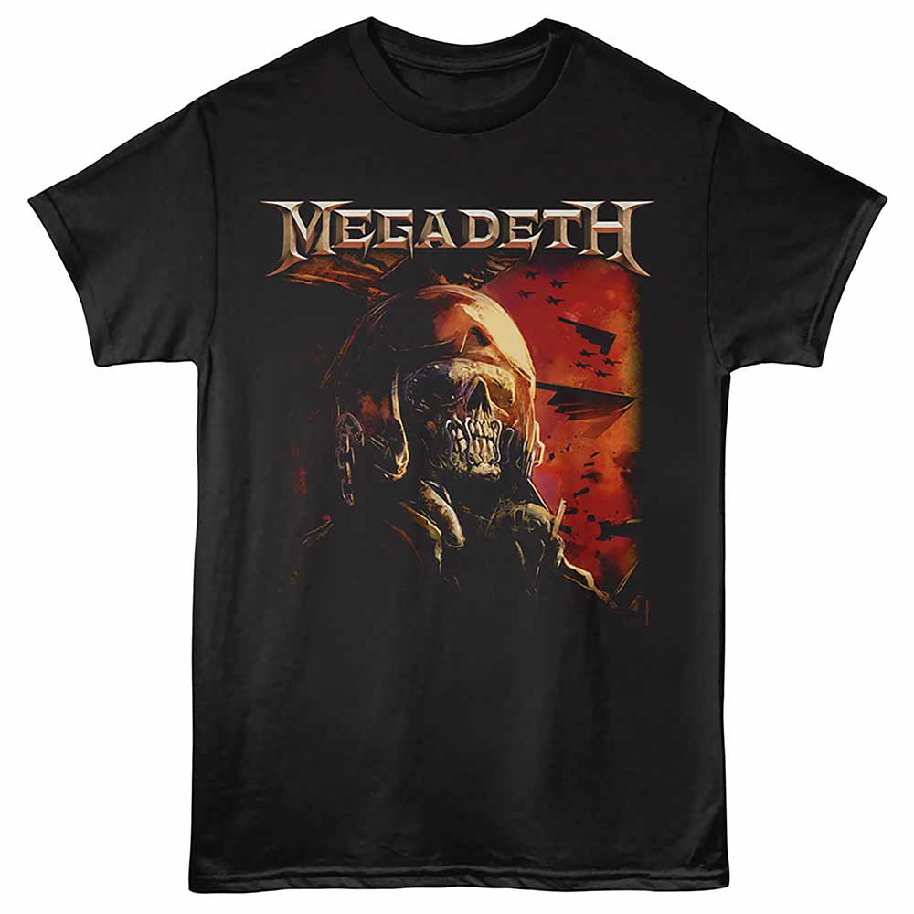 Megadeth Bomber Vic Adult T-Shirt