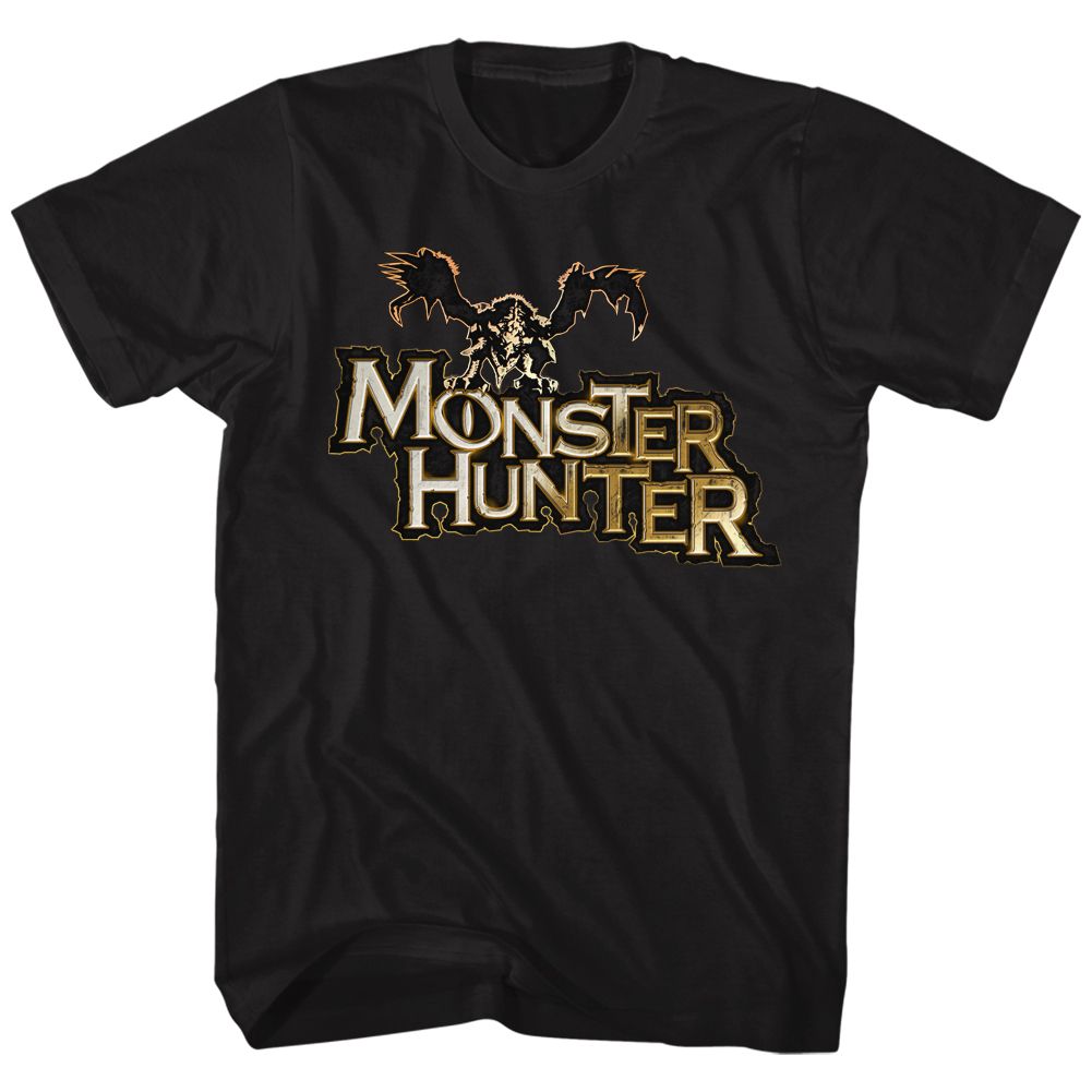 MONSTER HUNTER-MH LOGO-BLACK ADULT S/S TSHIRT