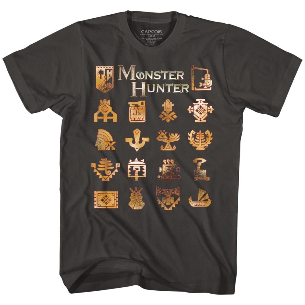 MONSTER HUNTER-MH-SMOKE ADULT S/S TSHIRT