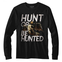 Thumbnail for MONSTER HUNTER-HUNT-BLACK ADULT L/S TSHIRT