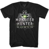 Thumbnail for MONSTER HUNTER-MHW LOGO-BLACK ADULT S/S TSHIRT