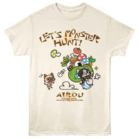 Thumbnail for MONSTER HUNTER-AIROU FROM MH-NATURAL ADULT S/S TSHIRT