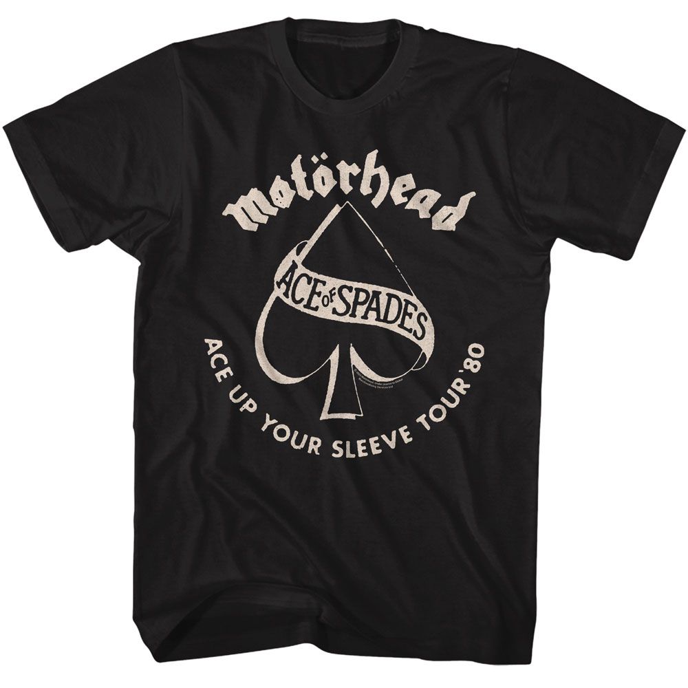 MOTORHEAD-MOTORHEAD ACE TOUR 80-BLACK ADULT S/S TSHIRT