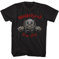 Thumbnail for MOTORHEAD-MOTORHEAD IRON FIST-BLACK ADULT S/S TSHIRT