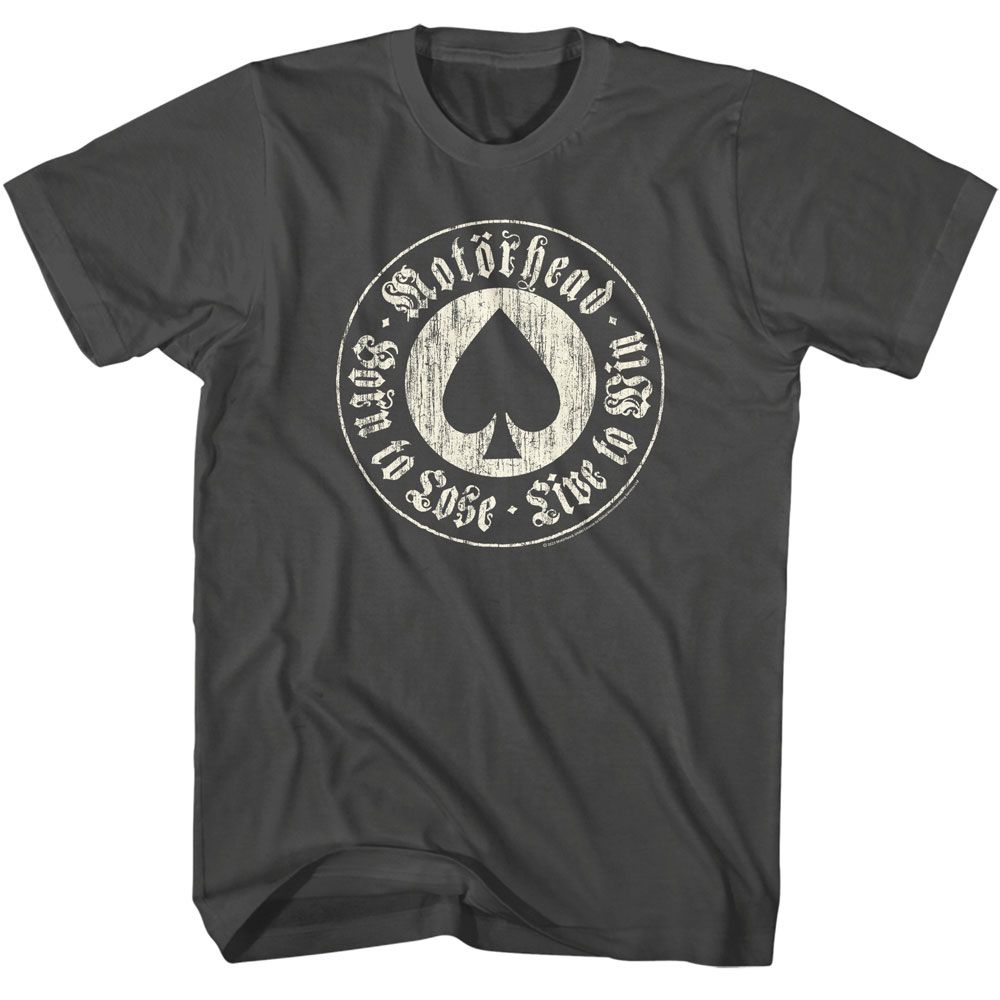 MOTORHEAD-MOTORHEAD BORN TO LOSE-SMOKE ADULT S/S TSHIRT