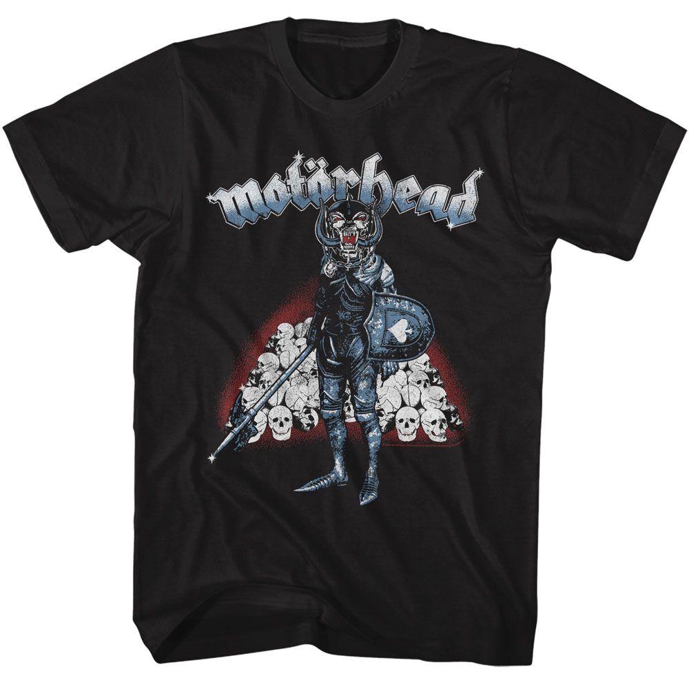 MOTORHEAD-MOTORHEAD WAR PIG KNIGHT-BLACK ADULT S/S TSHIRT