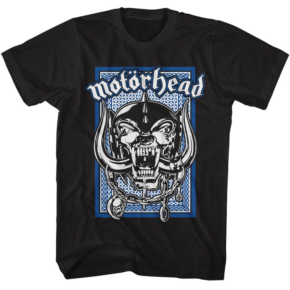 MOTORHEAD-MOTORHEAD PLAYING CARD-BLACK ADULT S/S TSHIRT