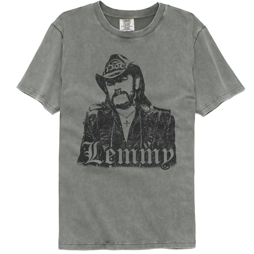 MOTORHEAD-MOTORHEAD LEMMY-GRAY ADULT S/S COMFORT COLOR TSHIRT