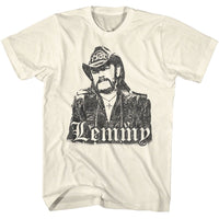 Thumbnail for MOTORHEAD-MOTORHEAD LEMMY-NATURAL ADULT S/S TSHIRT