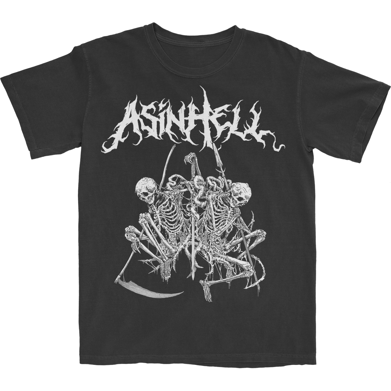 As In Hell - Skeletons - Tee