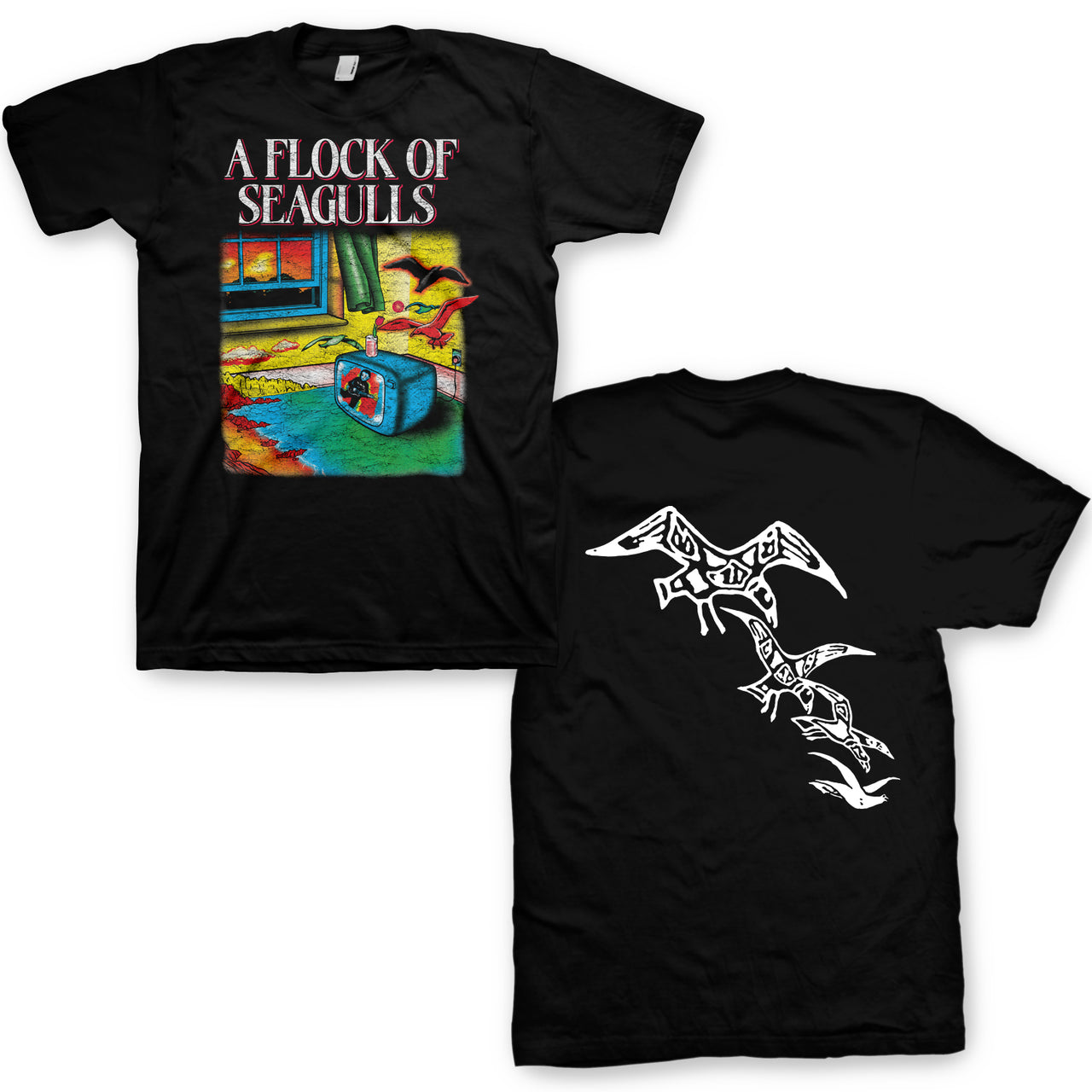 A Flock of Seagulls - I Ran Tour - Tee