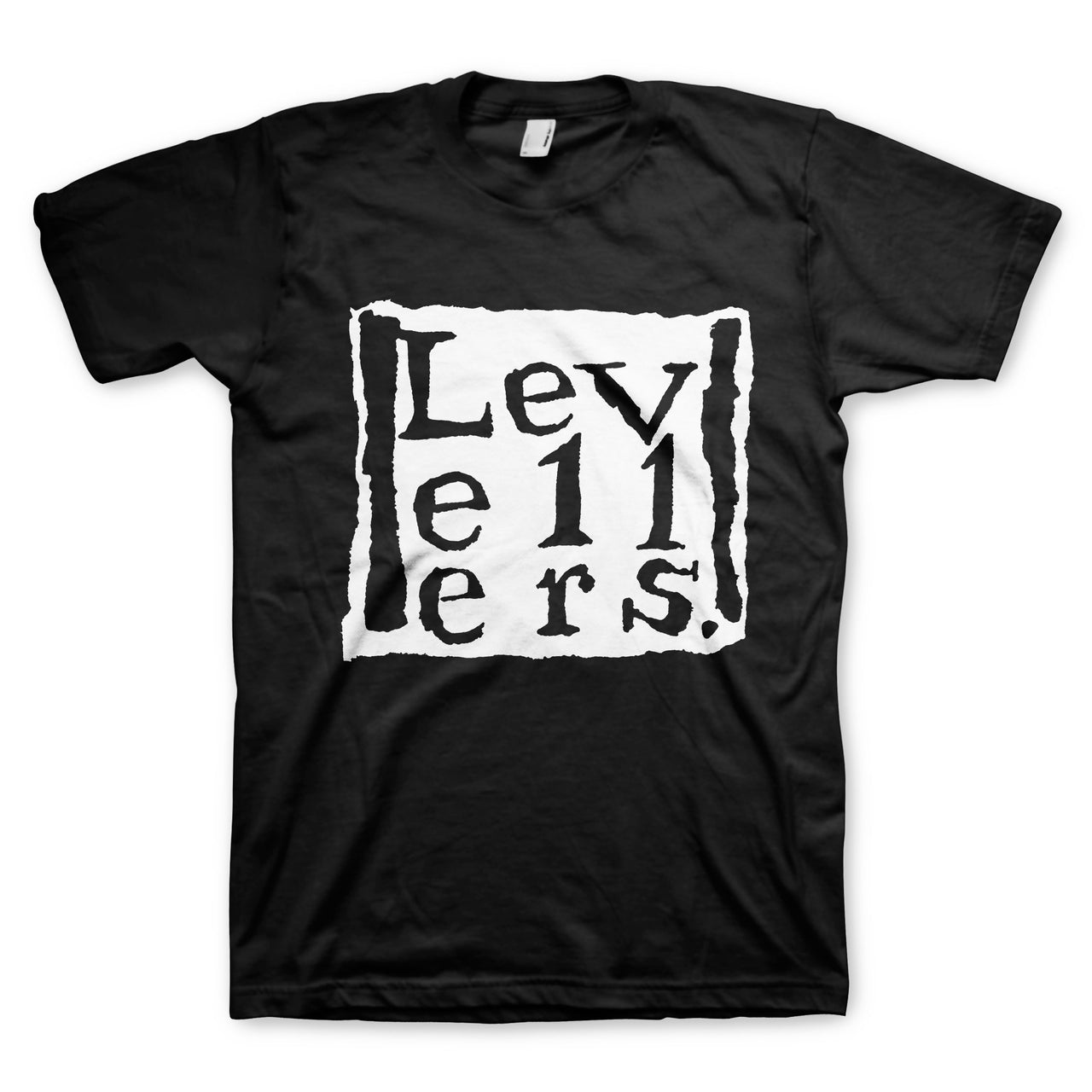 Levellers - Solid Square Black - Tee