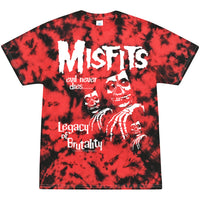 Thumbnail for Misfits - Legacy RED Tie Dye - Tee