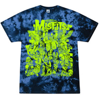 Thumbnail for Misfits - Earth AD Blue Green Tie Dye - Tee