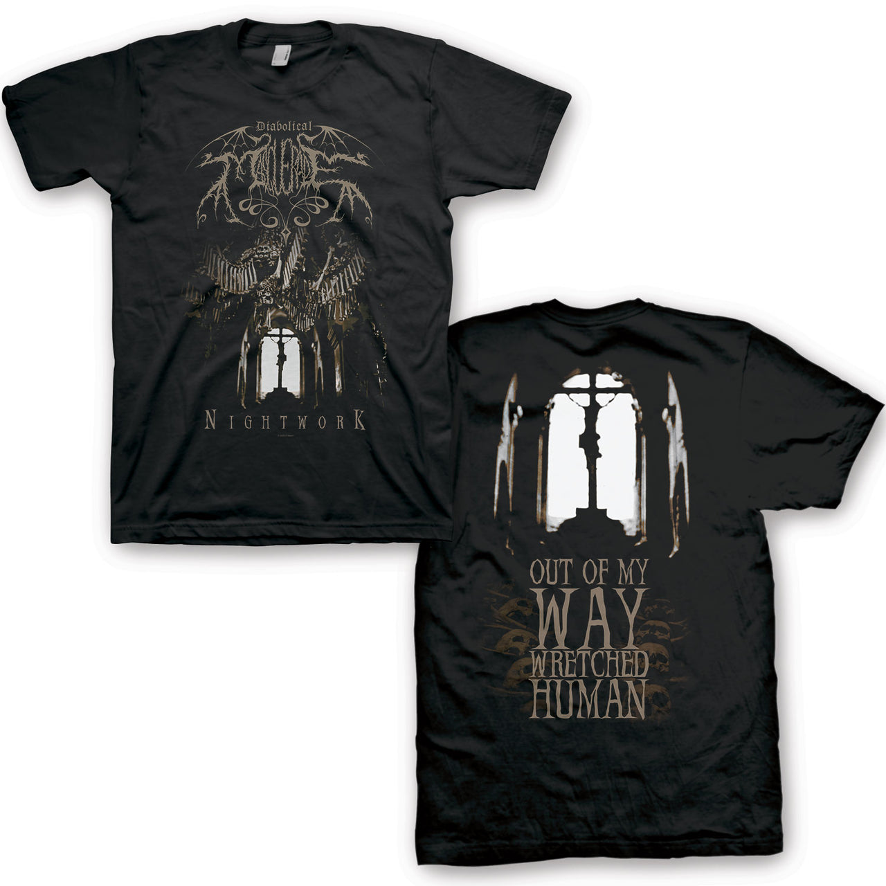 Diabolical Masquerade- Nightwork- Tee