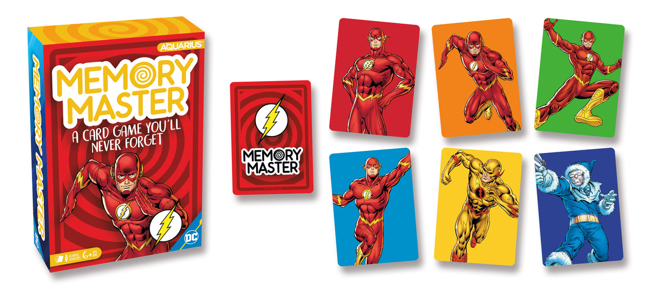 DC Comics The Flash Memory Master Card Game – 6 PC PPK
