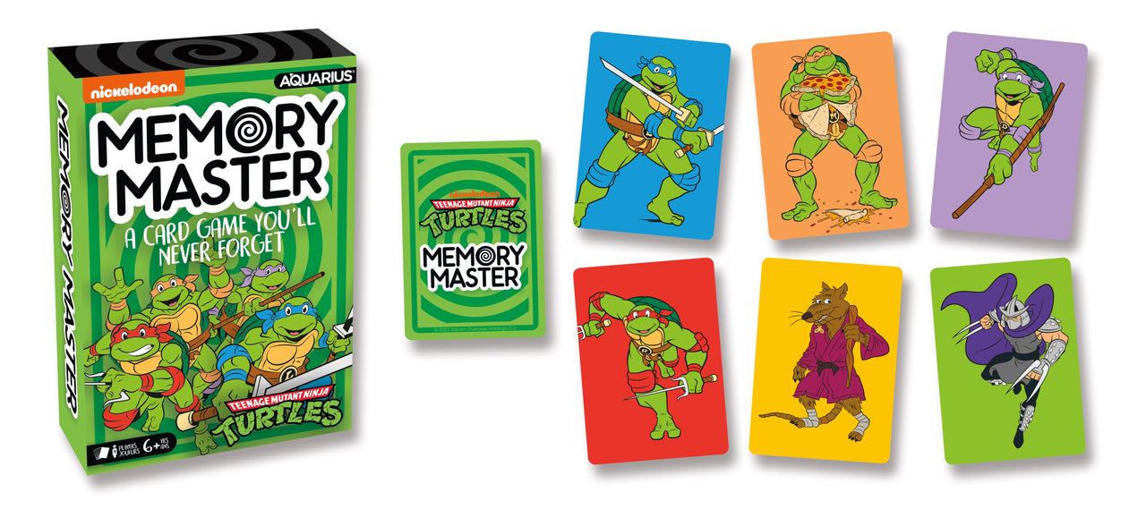 TMNT Memory Master Card Game – 6 PC PPK