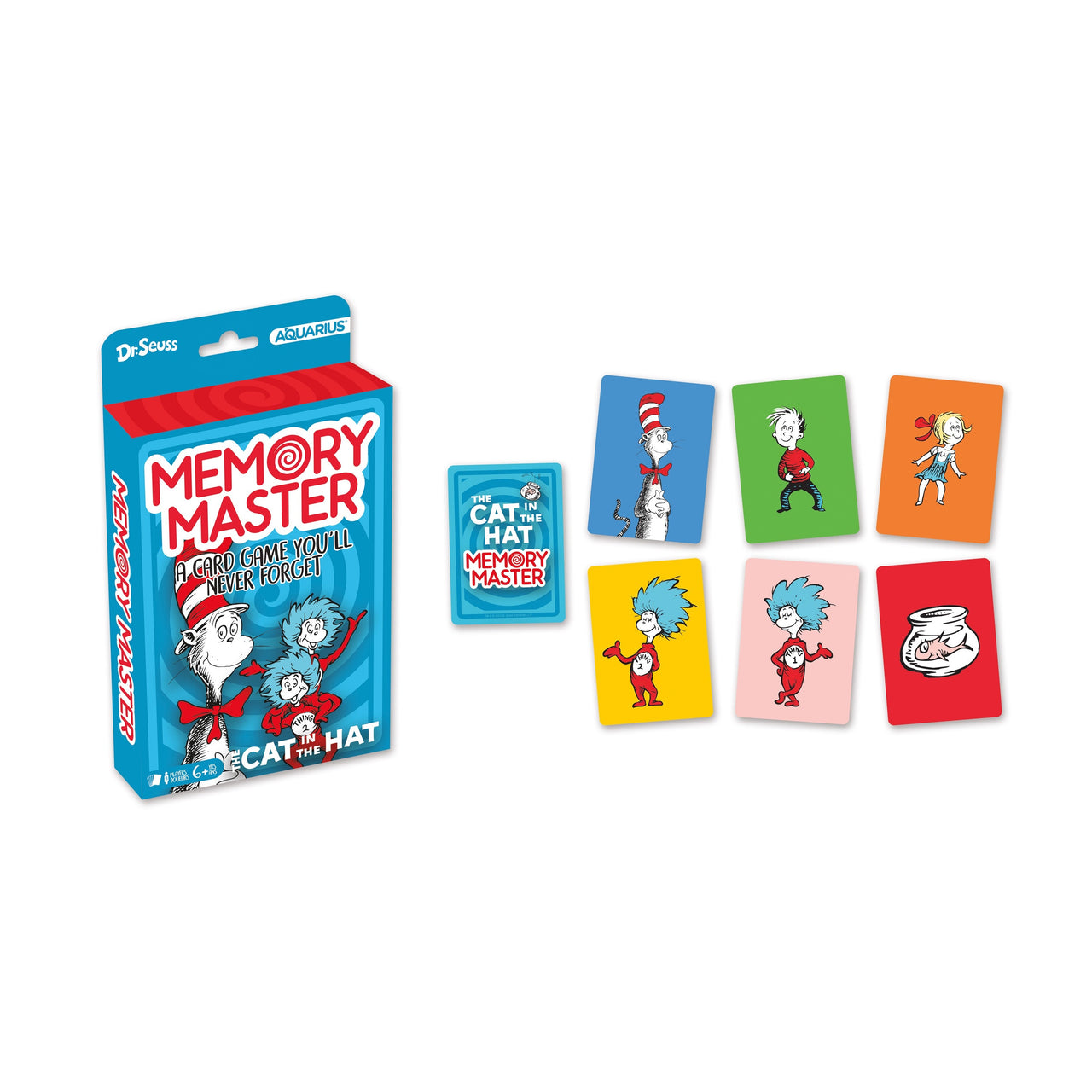 Cat In The Hat Memory Master Card Game (PDQ) – 6 PC PPK ($4.25 each)