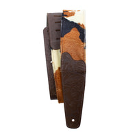Thumbnail for COW PRINT LEATHER GUITAR STRAP