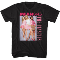Thumbnail for MEAN GIRLS-MEAN GIRLS THE PLASTICS-BLACK ADULT S/S TSHIRT