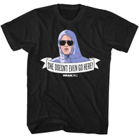 Thumbnail for MEAN GIRLS-MEAN GIRLS DOESNT EVEN GO HERE-BLACK ADULT S/S TSHIRT