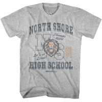 Thumbnail for MEAN GIRLS-MEAN GIRLS NORTH SHORE HIGH-GRAY HEATHER ADULT S/S TSHIRT