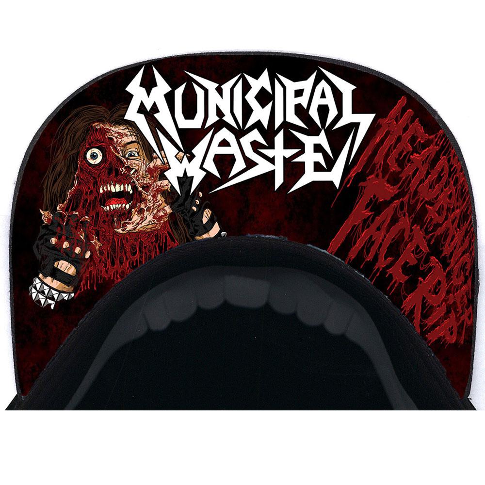 Municipal Waste Headbanger Face Rip Hat